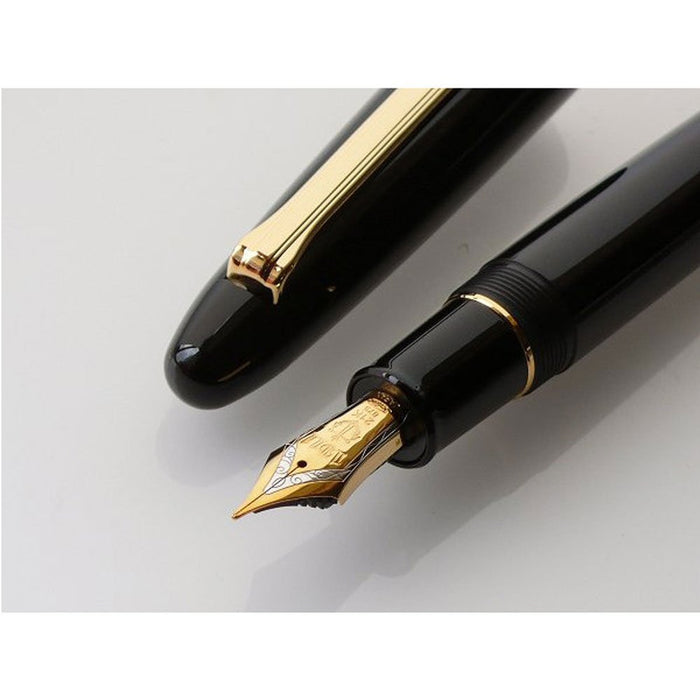 Sailor Fountain Pen Medium Point - King Profit Ebonite Model 117002420