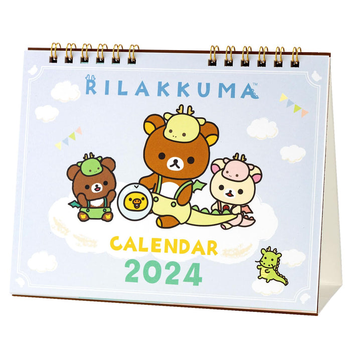 San-X Rilakkuma Calendar Tabletop CD38201 2024