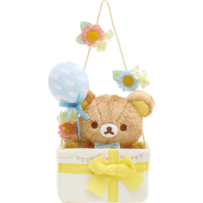 San-X Rilakkuma Smile Happy For You Hanging Plush Toy MF81801