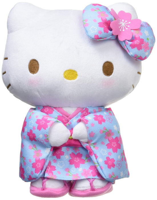 Hello Kitty 樱花和服毛绒玩具 S 尺寸 098467-17 - Nakajima Corp