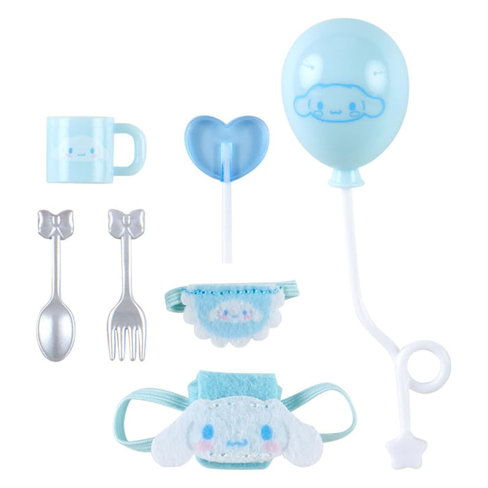 Sanrio Cinnamoroll 迷你配件套裝 16x8x2.5 公分裝扮用品 - Pitatto Friends 604569