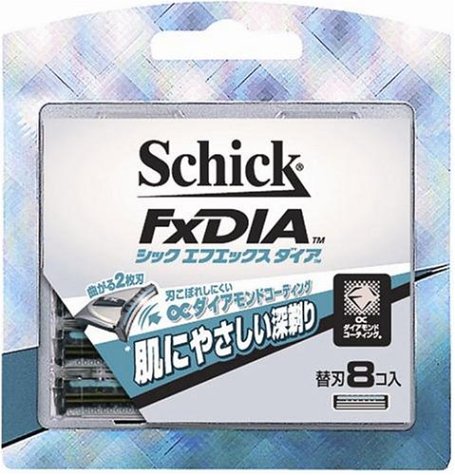 Schick FX 鑽石 8 件替換刀片套裝