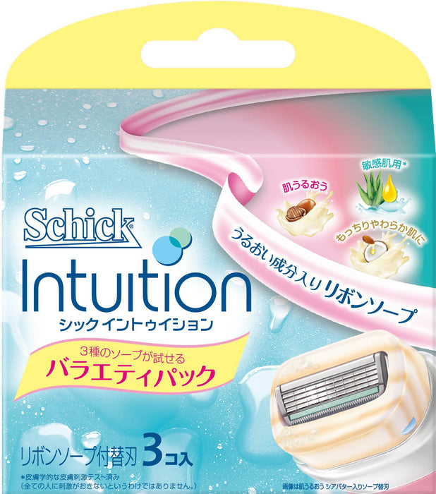 Schick Intuition 3 件組替換刀片