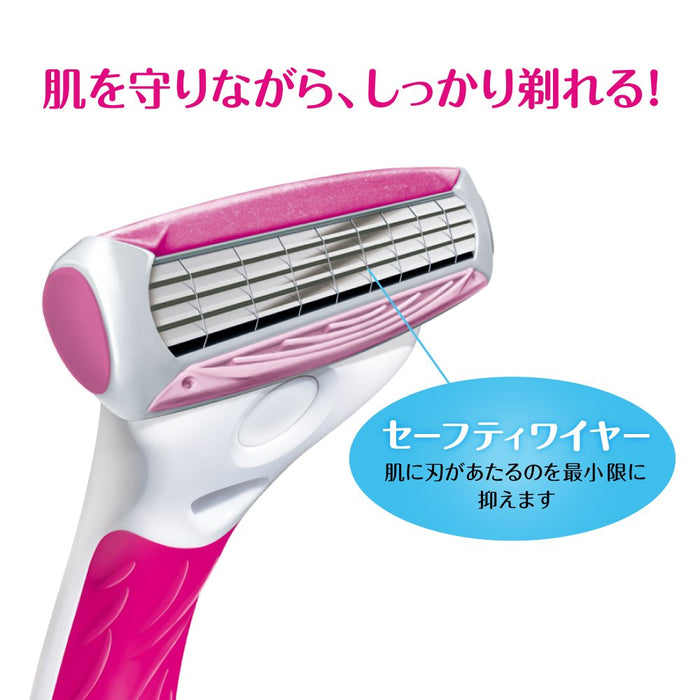 Schick Quattro 4 女士剃须刀替换刀片 2 件