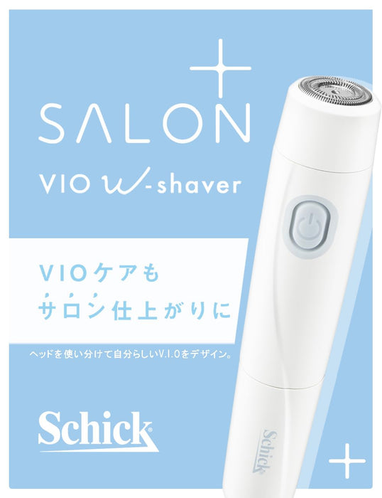 Schick Salon Plus VIO Double Shaver for Delicate Zones