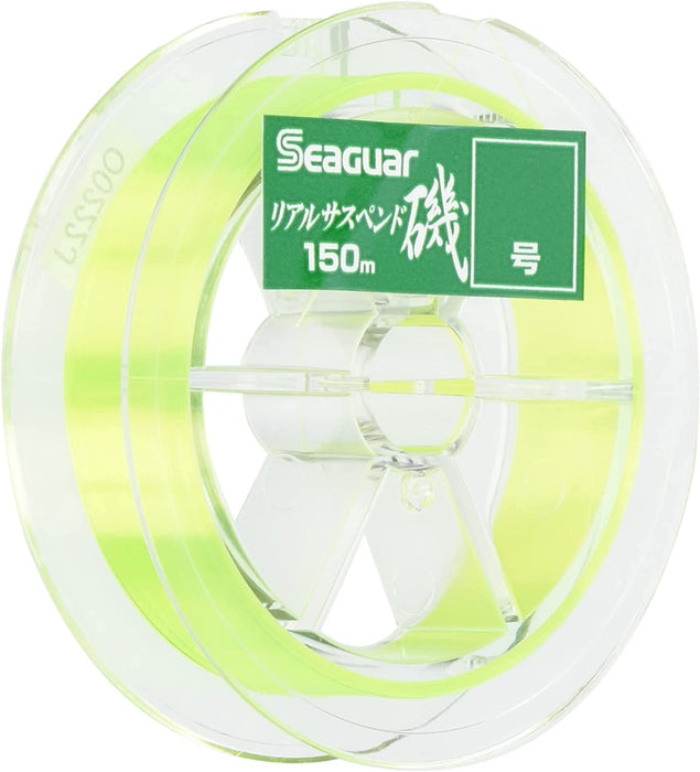 Seaguar Real Suspend Iso 钓鱼尼龙/酯类线 150 米 1.75 号 黄绿色