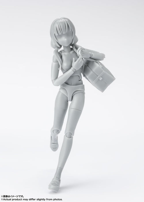 Bandai Spirits Sh Figuarts Body-Chan Dx 套装 灰色 130 毫米 PVC ABS 公仔