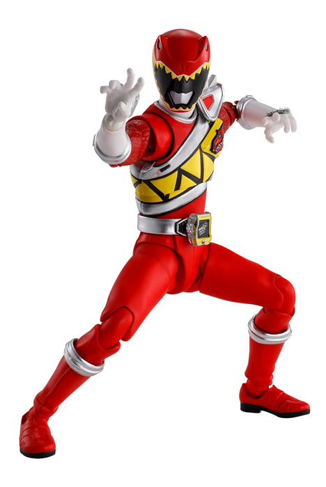 Bandai Spirits Sh Figuarts Kyoryuger Kyoryu 紅色 145 毫米 ABS PVC 手辦