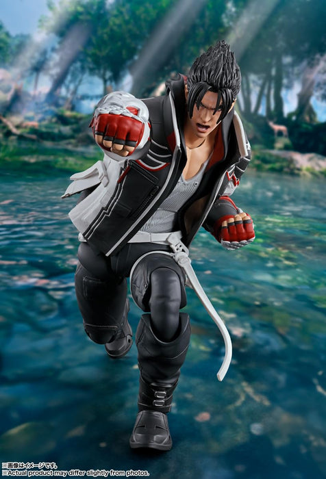 万代魂铁拳 8 Jin Kazama 可动人偶 150 毫米 PVC&amp;ABS Sh Figuarts