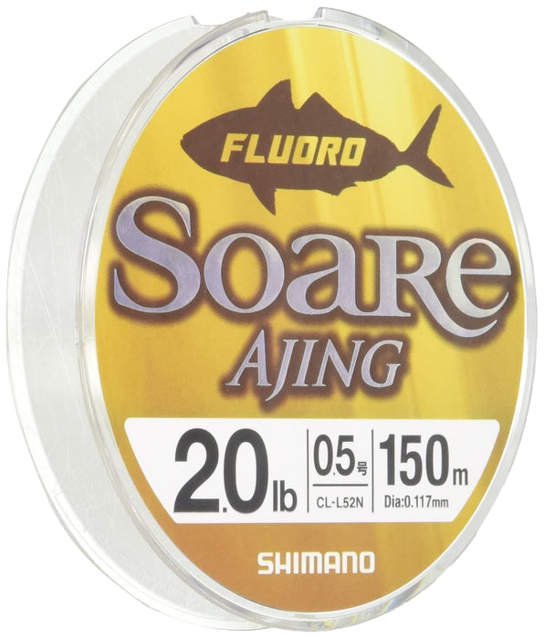 Shimano Soare Ajing 150M 1.5Lb 氟碳釣魚線 純透明