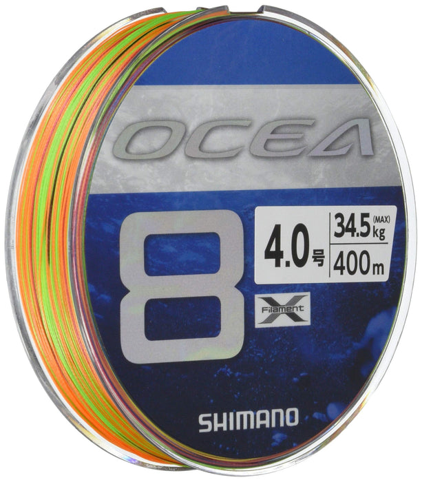 Shimano Ocea 8 钓鱼线 400M 4.0 - 5 色 Ld-A81S