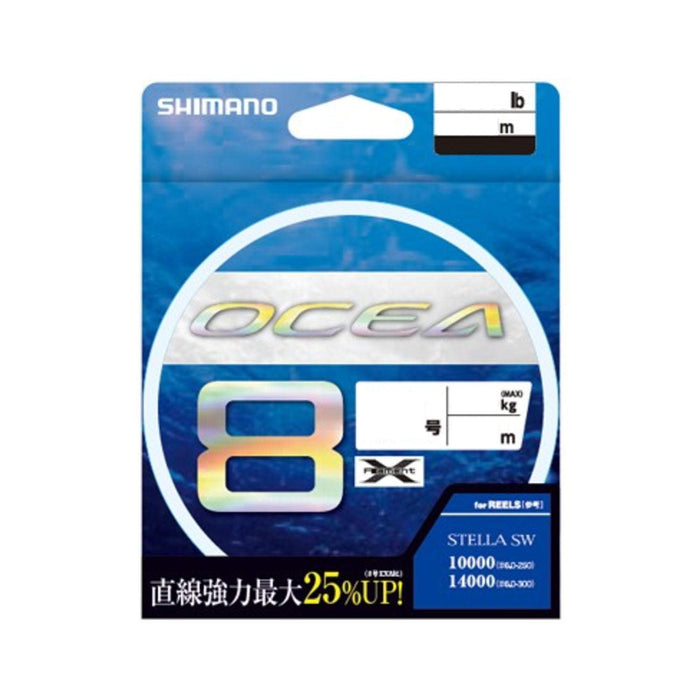 Shimano Ocea 8 Fishing Line 400M 8.0 5 Colors Ld-A81S Durable and Strong