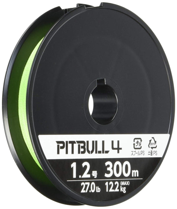 Shimano Pitbull 4 钓鱼线 - 300M 1.2 青柠绿 - 高强度