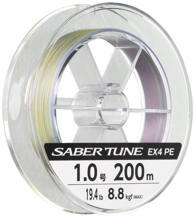 Shimano Line Sabre Tune Ex4 Pe 200M 1.0 PL-S64Q 釣魚線 1.0