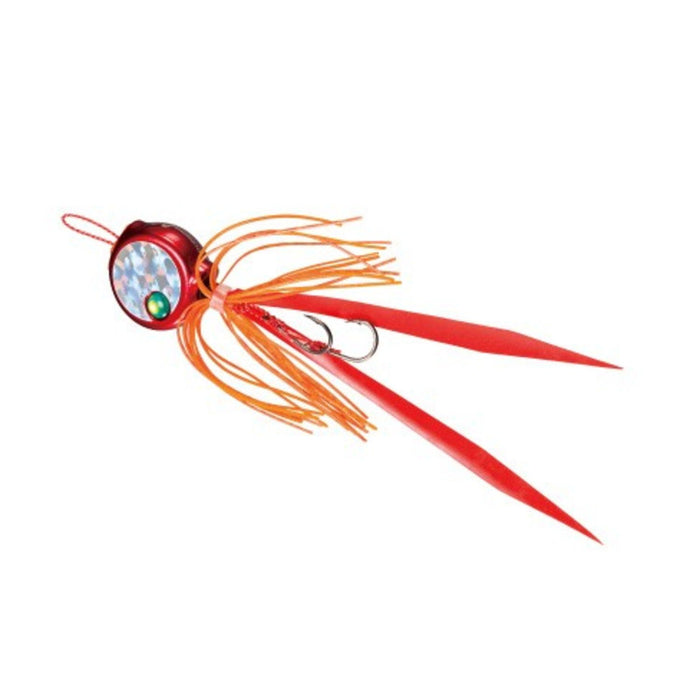 Shimano Engetsu Flat Bakubaku 150G EJ-715R 閃光紅色金屬夾具魚餌