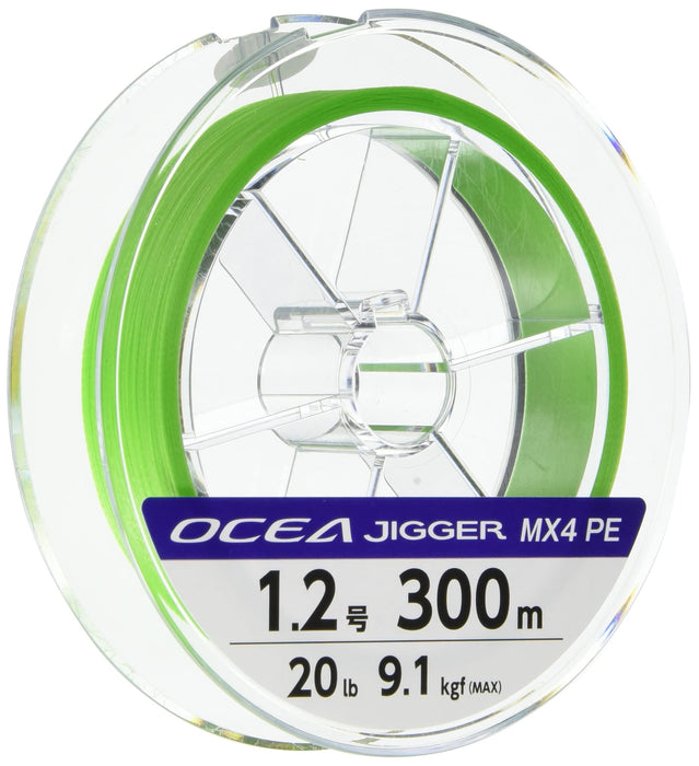 Shimano Ocea Jigger MX4 300M 0.6 Lime Green Fishing Line