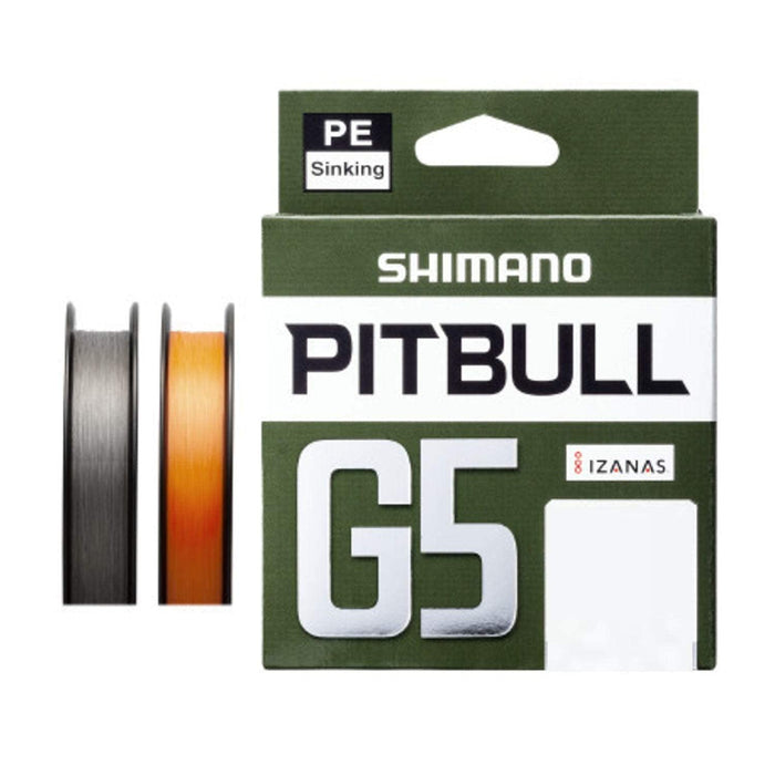 Shimano Pe Line Pitbull G5 150M 鋼灰 No2 耐用釣魚線