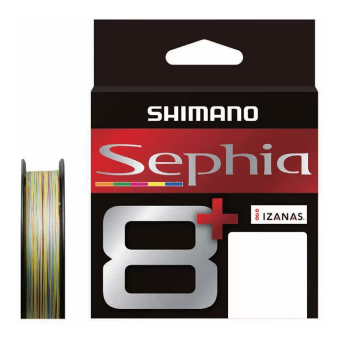 Shimano Sephia 8+ Pe Line 0.4 200M 多色跳汰線