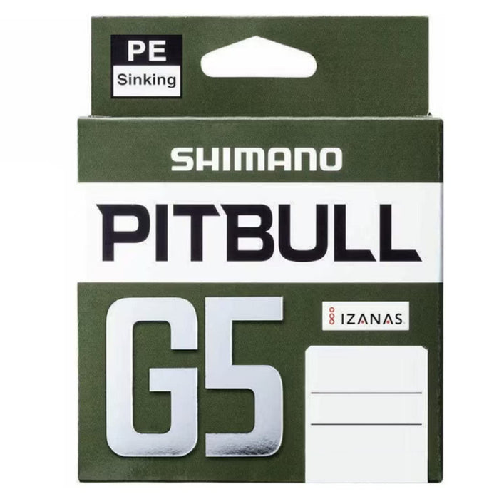 Shimano Pitbull G5 高橙色 1 號釣魚線 100M