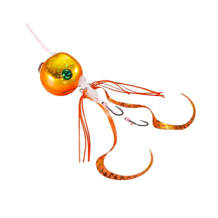 Shimano Tairaba Engetsu Rakuchen Bakubaku R 100G Orange Gold Sea Bream Jig