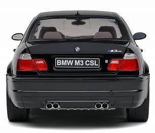 Kyosho 1/18 BMW E46 M3 CSL 2003 黑色壓鑄車 S1806506