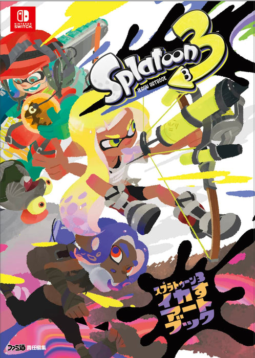 Splatoon 3 Squid Art Book by Kadokawa