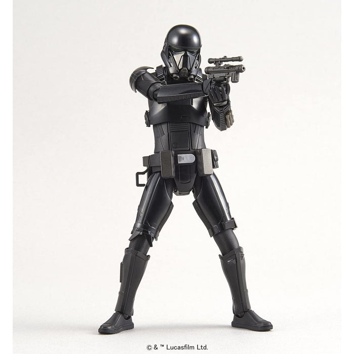 Bandai Spirits Star Wars Death Trooper Black Model - 1/12 Scale Color-Coded Plastic