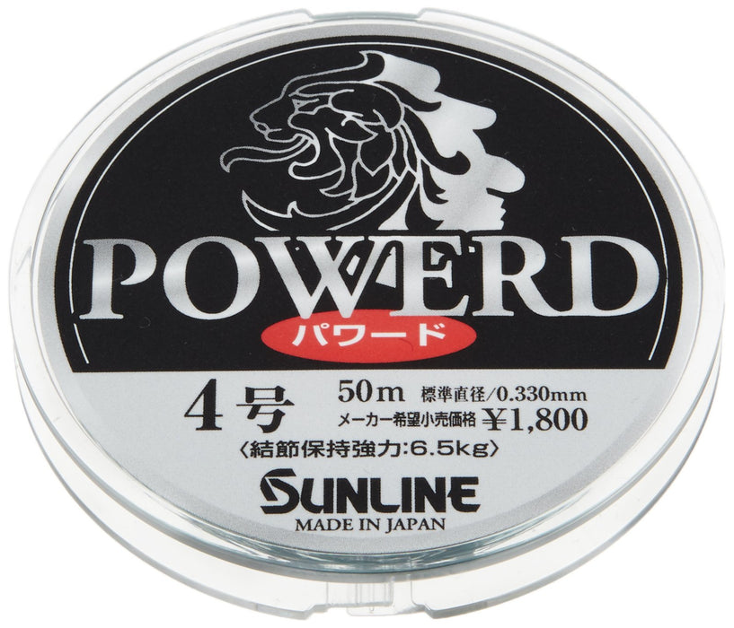 Sunline Harris Powered Nylon Fishing Line 50M No. 4 Blue Gray