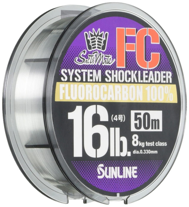 Sunline Harris Saltymate 50M Shock Leader | 16Lb Strength | #4 Line