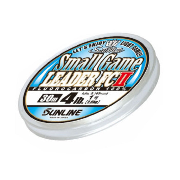 Sunline Saltymate Small Game Fluorocarbon Leader 30M 0.5-1.5Lb Natural Clear