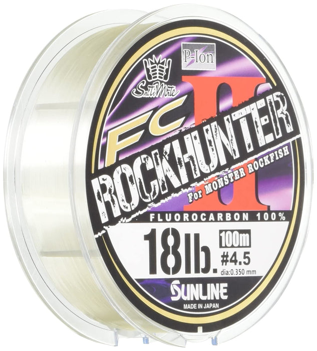 Sunline Saltymate Rock Hunter II 钓鱼线 100 米 18 磅 4.5