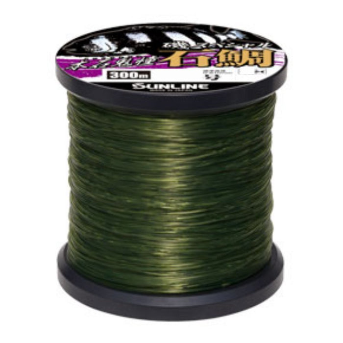 Sunline Nylon Line 300M Seaweed Green #20 Iso Special Honseki Onidou