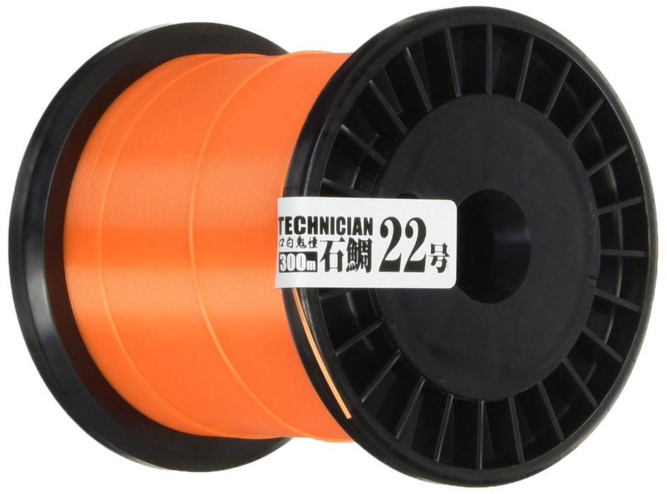 Sunline Nylon Line Iso Special Technician Ishidai 300M No. 22 Honishi Orange