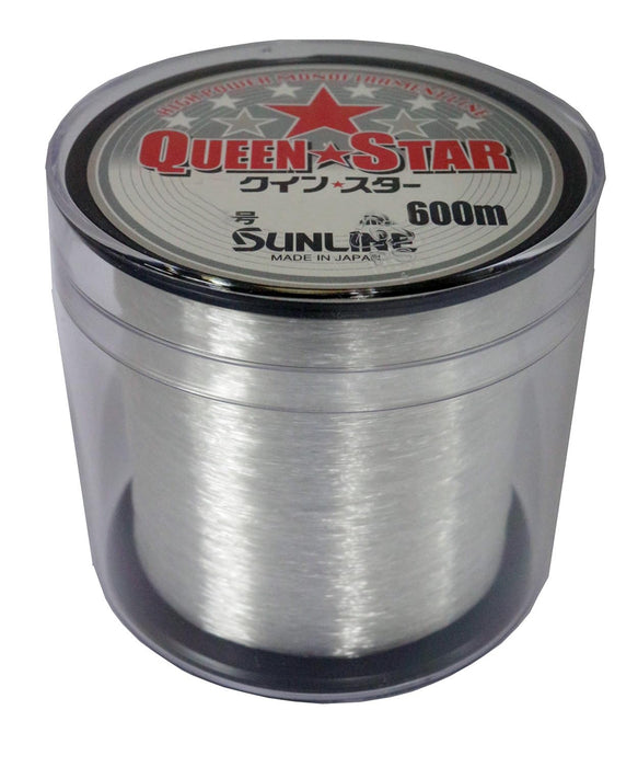 Sunline Nylon Fishing Line Queen Star 600M 0.8mm Clear