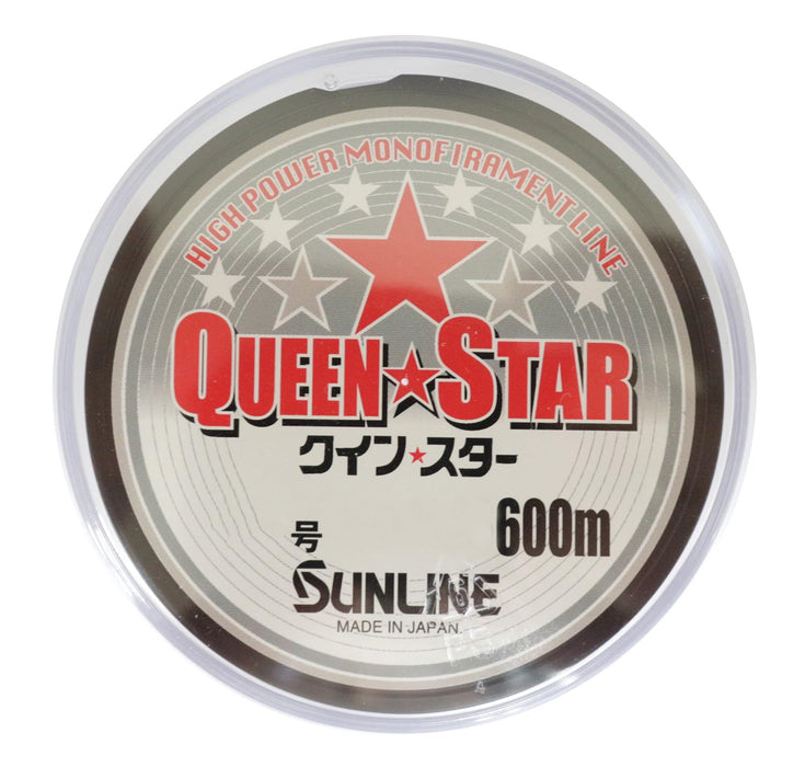 Sunline 尼龙钓鱼线 Queen Star 600M 0.8mm 透明