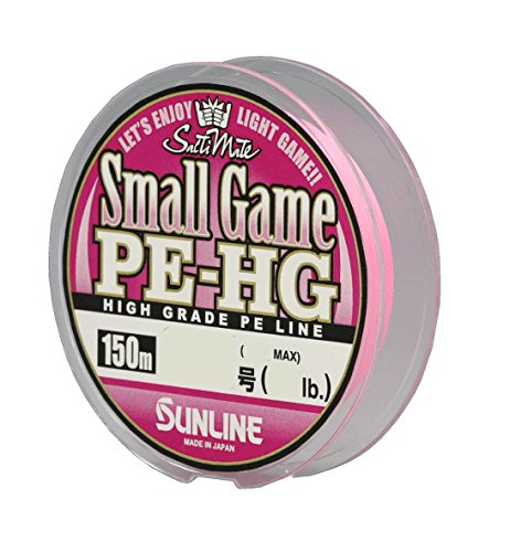 Sunline Pe Line Salty Mate 小遊戲 Hg 150M 8Lb 櫻花粉紅