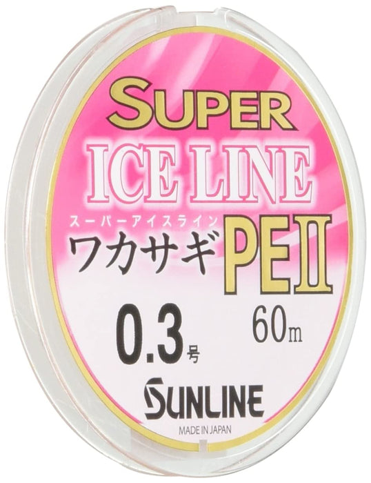 Sunline Pe Line 超级冰鱼线 II 30M 0.3 直径钓鱼线