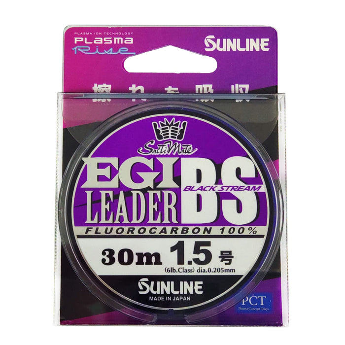 Sunline Saltimate Egi Leader Black Stream 30M 1.5 - Premium Fishing Line