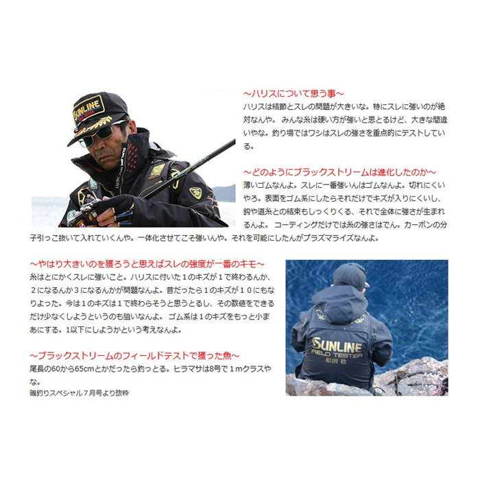 Sunline龍捲風松田專用黑色流線50M號12