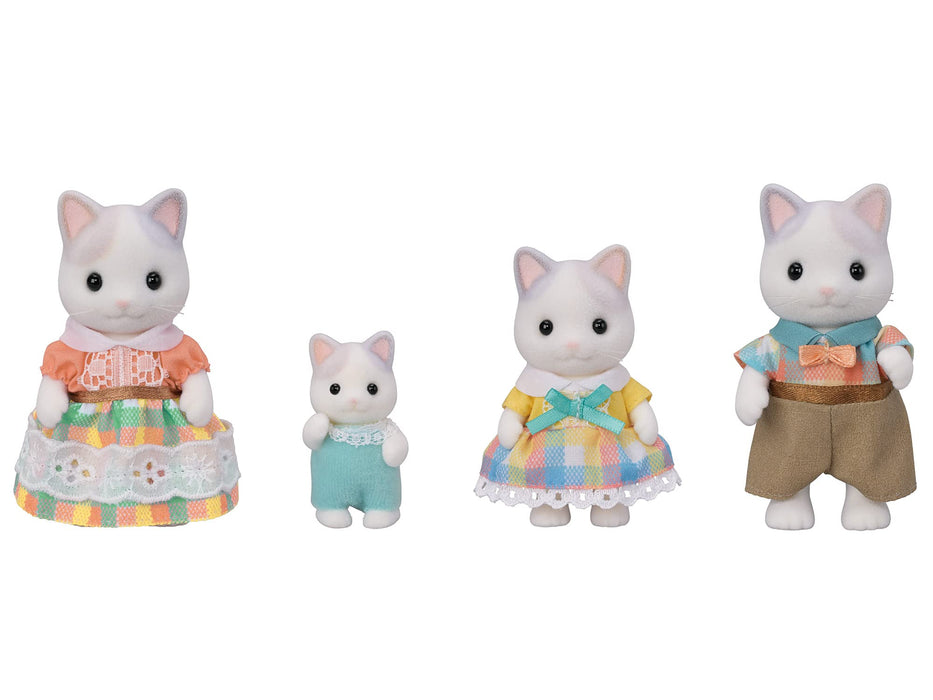 Epoch Sylvanian Families Latte Neko 玩具屋玩具 Fs-52 St Mark 認證適合 3 歲以上兒童