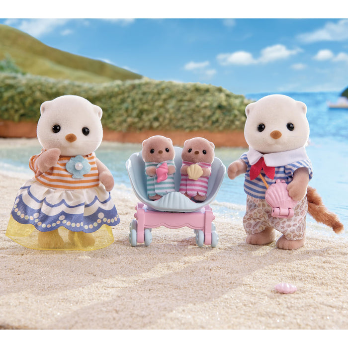 Epoch Sylvanian Families 海獺娃娃屋玩具 適合 3 歲以上兒童 FS-54