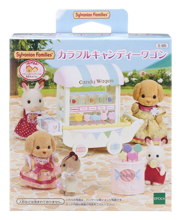 Epoch Sylvanian Families 彩色糖果車玩具娃娃屋 Mi-85 St Mark 適合 3 歲以上