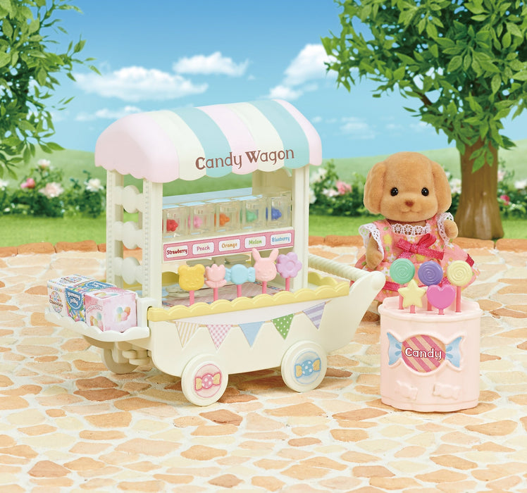 Epoch Sylvanian Families 彩色糖果車玩具娃娃屋 Mi-85 St Mark 適合 3 歲以上