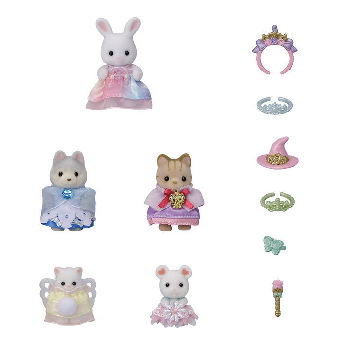 Epoch Sylvanian Families Dream Baby Princess Dollhouse Set St. Mark Certified Ages 3+