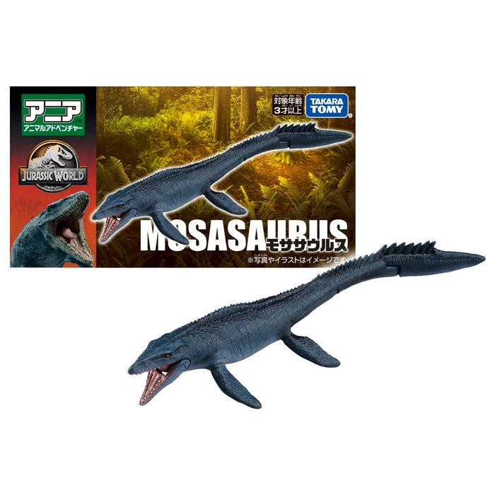 Takara Tomy Ania Jurassic World Mosasaurus Toy Dinosaur Japan Age 3+