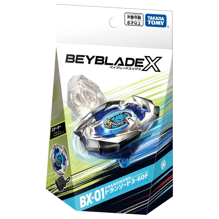 Takara Tomy Beyblade X Bx-01 入門 Dran 劍 3-60F