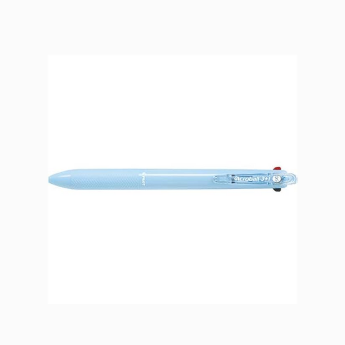 Pilot Acroball 3+1 Light Blue Extra Fine 0.5mm Oil-Based Ballpoint Pen with Mechanical Pencil