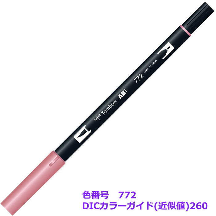 Tombow 双头毛笔套装 AB-T772-6P 6 支装