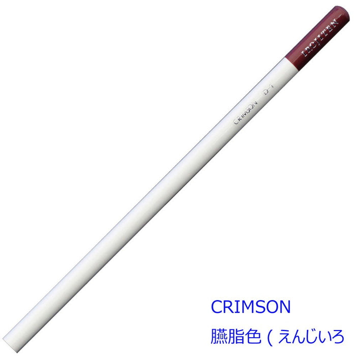 Tombow 深紅色色鉛筆 6 件套顏色字典 Ci-Rd1-6P