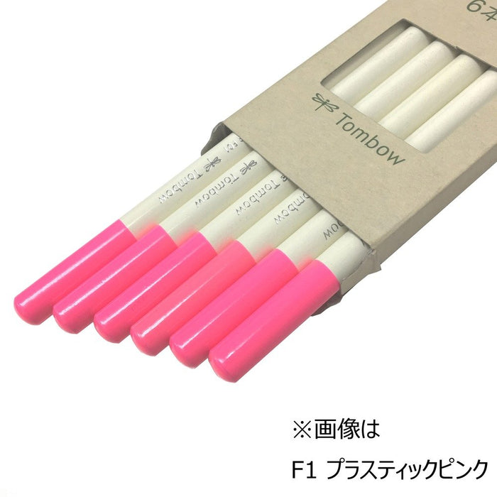 Tombow Light Asagi 色鉛筆套裝 - 6 件裝單色字典 Ci-Rp6-6P